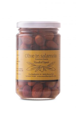 OLIVE TAGGIASCHE IN SALAMOIA- 180 gr